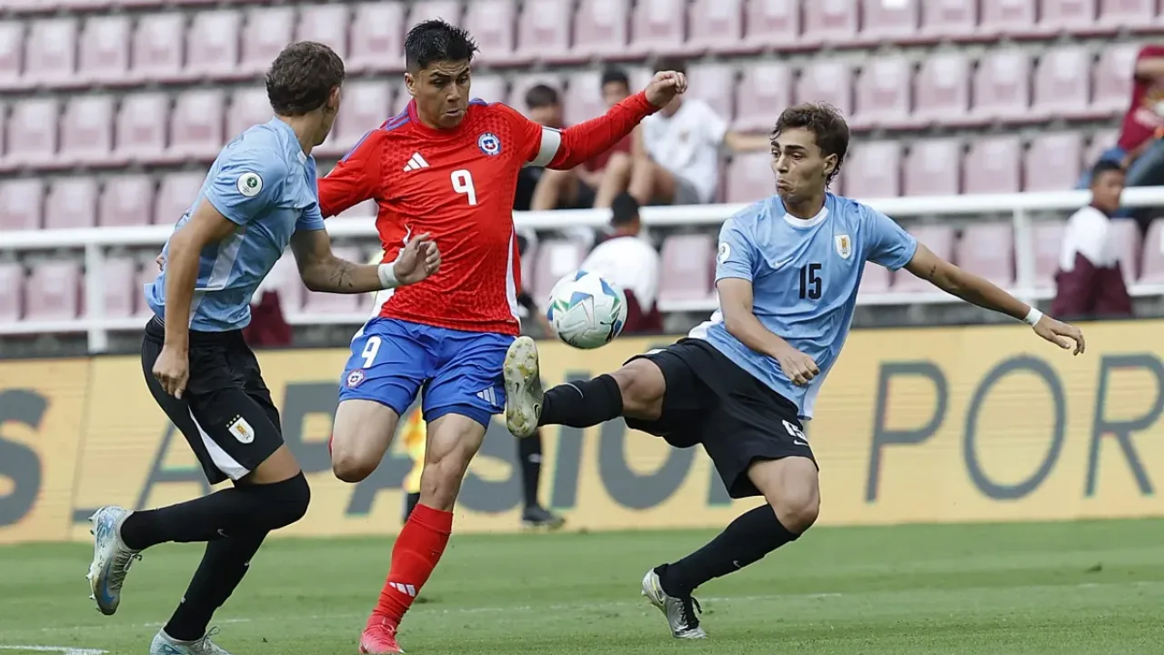 Chile sub20 contra Uruguay